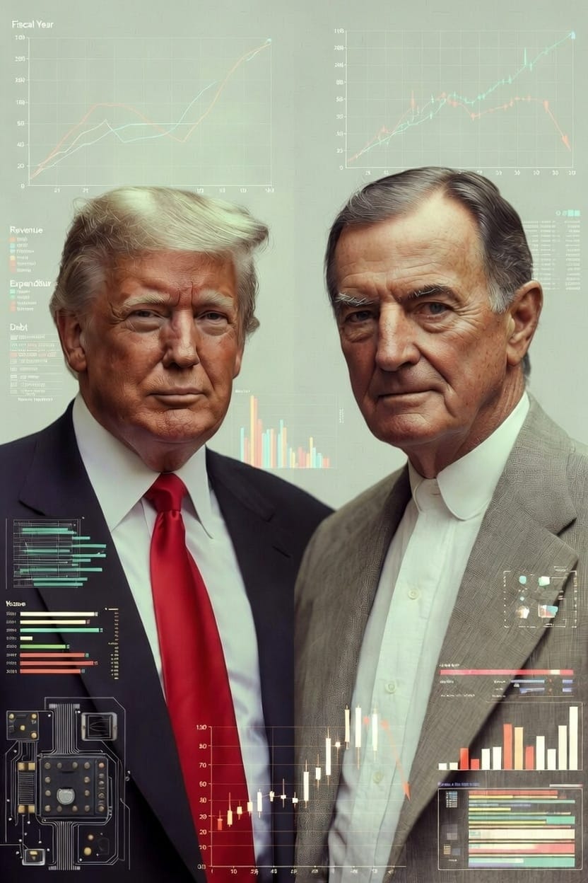 Boisterous Trump and Silent Coolidge Politically Rhyming 100 Years Later