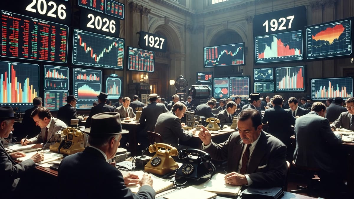 Volatility 99 Years Apart: The 1927–1929 and 2026–2028 Market Analog